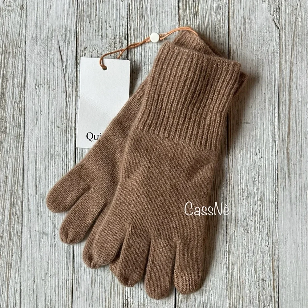 Quince Mongolian Cashmere Gloves - Picture 2 of 4